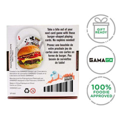 Hamburger Shaped Playing Cards