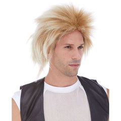 Short Rocker Spikey Wig