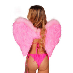 Pink Feather Wings