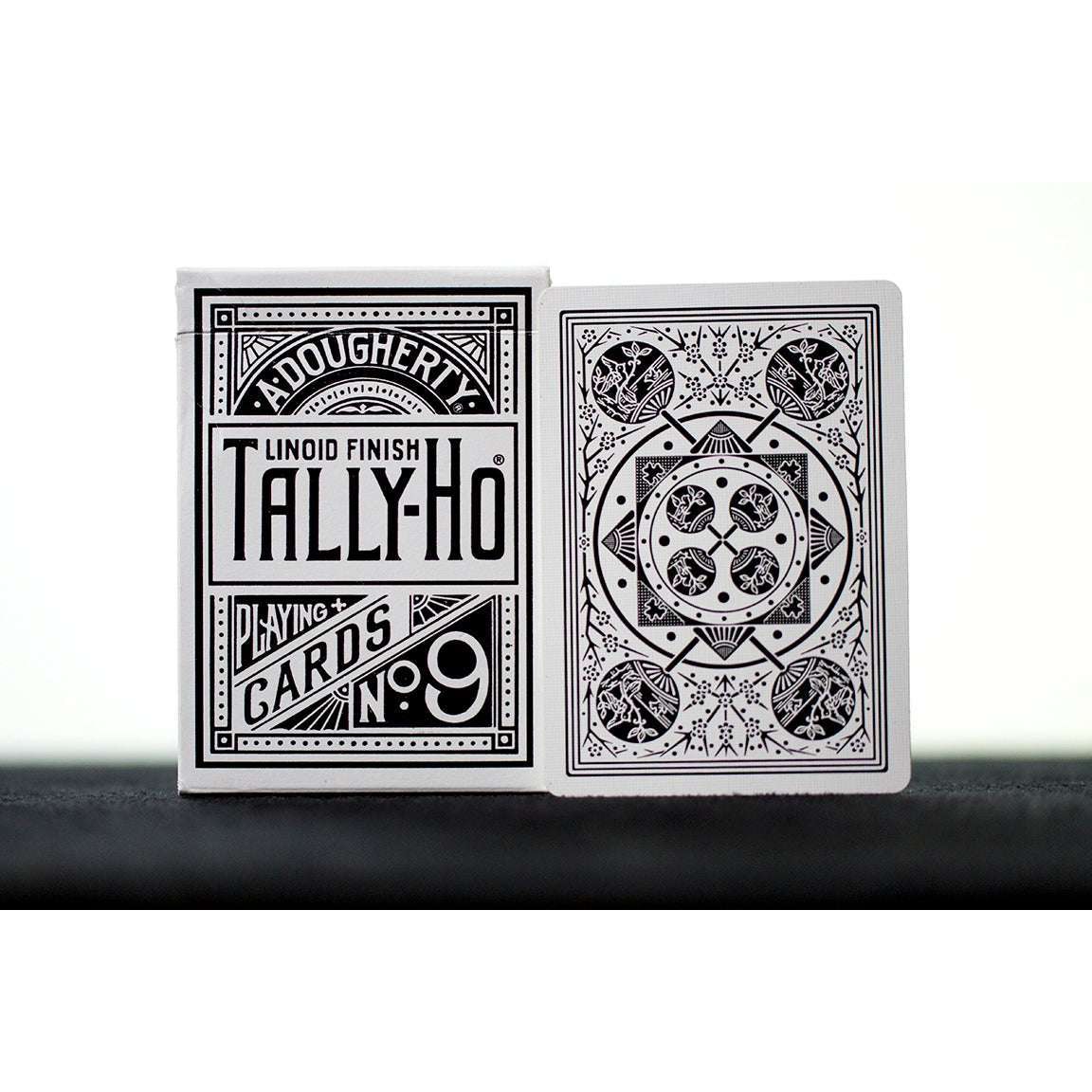 Tally-Ho Reverse Fan Back-White