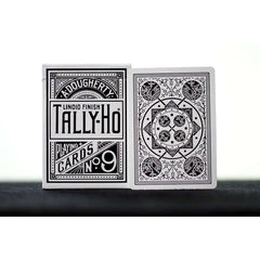 Tally-Ho Reverse Fan Back-White