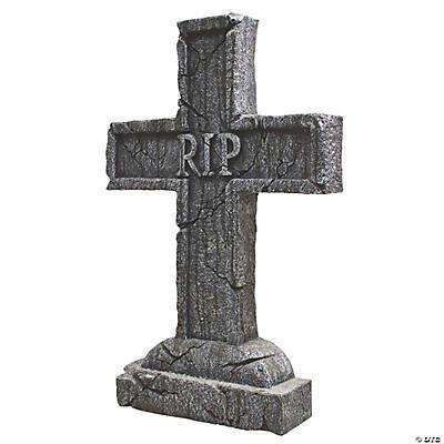 Rest in Peace Cross Tombstone