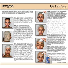 Mehron Premium Bald Cap & Makeup Kit