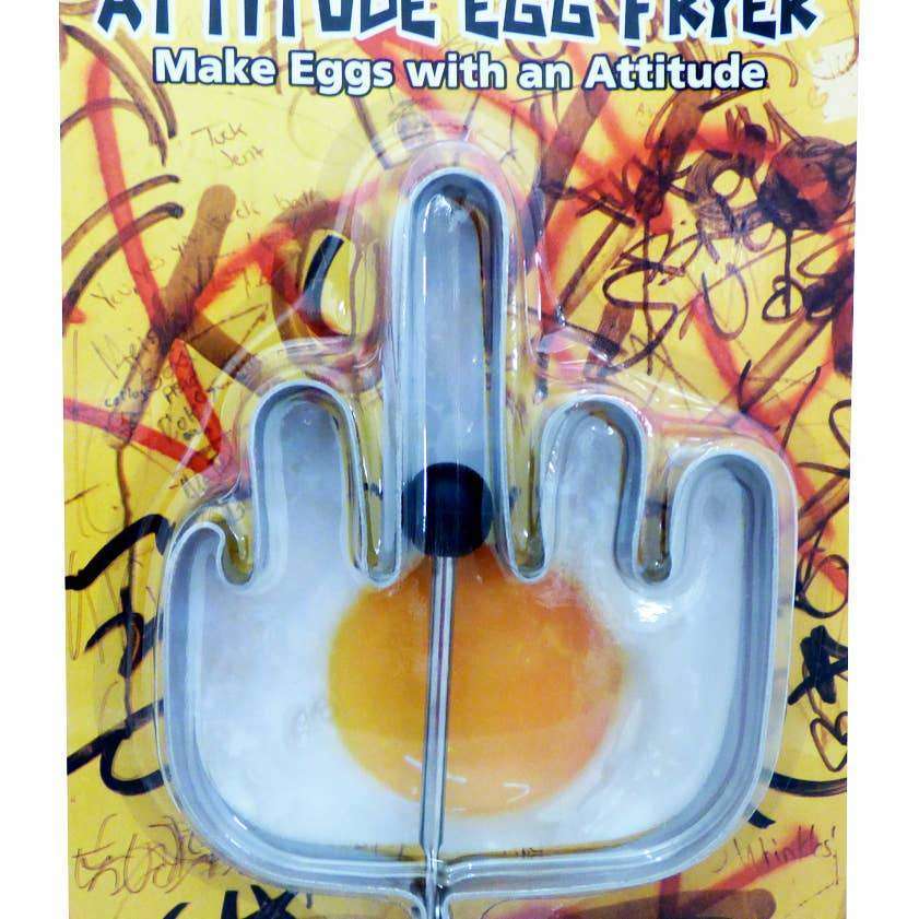 Middle Finger Bad Attitude Egg Fryer