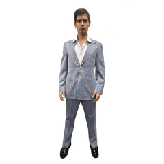 Classy Blue 1970’s Suit Men's Costume