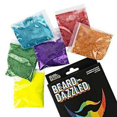 Beard Dazzled Biodegradable Rainbow Beard Glitter