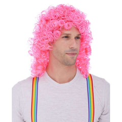 Curly Clown Synthetic Shoulder Length Wig