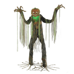 7' Root Of Evil Jack O Lantern Animated Prop