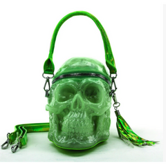 Glow In The Dark 3D Skull Purse