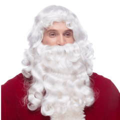 White Santa RX Full Wig