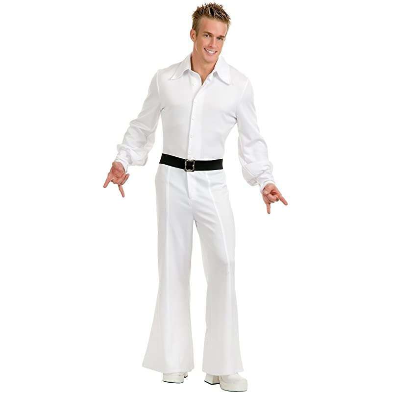 Deluxe Studio 54 Jumpsuit Adult Costume