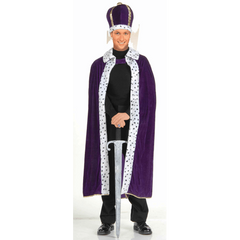 King Robe & Crown Set Adult Costume