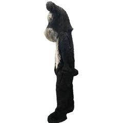 Black & Grey Terrier Mascot Adult Costume