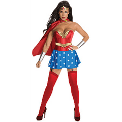 Wonder Woman Adult Corset Costume