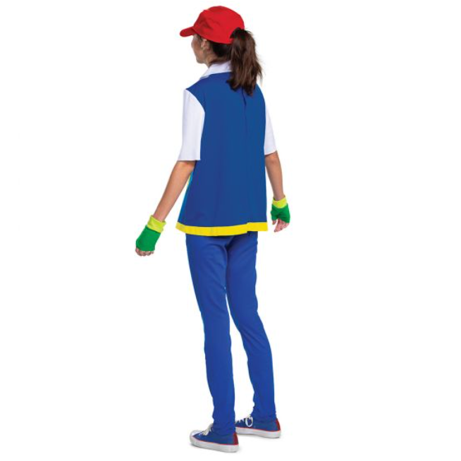 Classic Pokémon Ash Ketchum Unisex Adult Costume