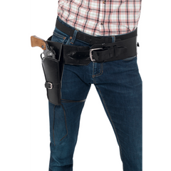 Single Leather Like Holster with Belt