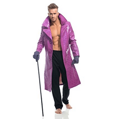 Purple Snakeskin Adult Jacket