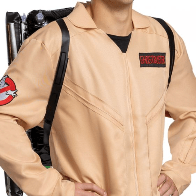 Original 80's Ghostbusters Adult Costume w/ Inflatable Piece