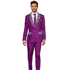 OppoSuits Suitmeister Purple Pimp Three Piece Suit