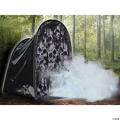 Skull Tombstone Fog Machine Cover