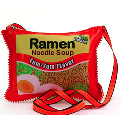 Ramen Instant Noodle Soup Crossbody Bag