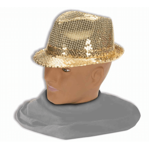 Gold Sequin Fedora