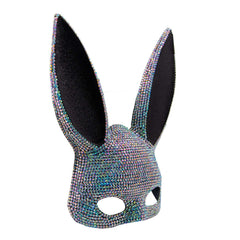 Rhinestone Bunny Mask