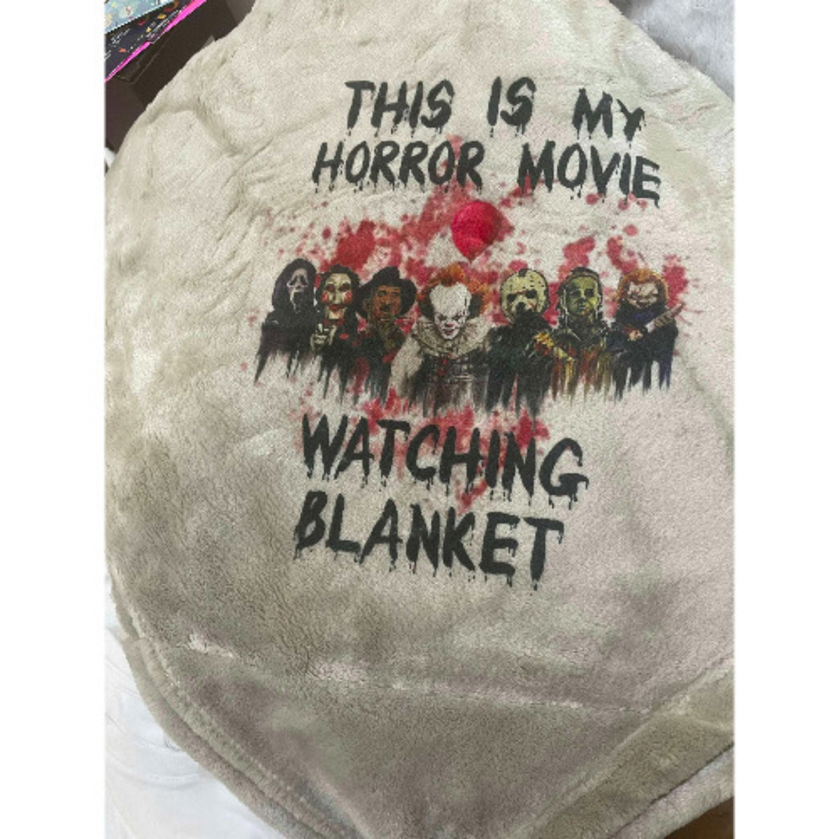 This Is My Horror Movie Watching Blanket