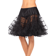 Black Deluxe Crinoline Petticoat