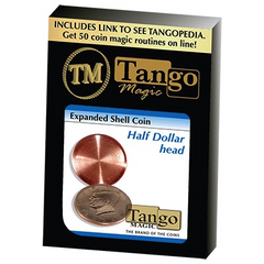 Expanded Shell Half Dollar (Head) D0001 by Tango - Trick