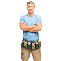 Beer Belt 6 Pack Holder