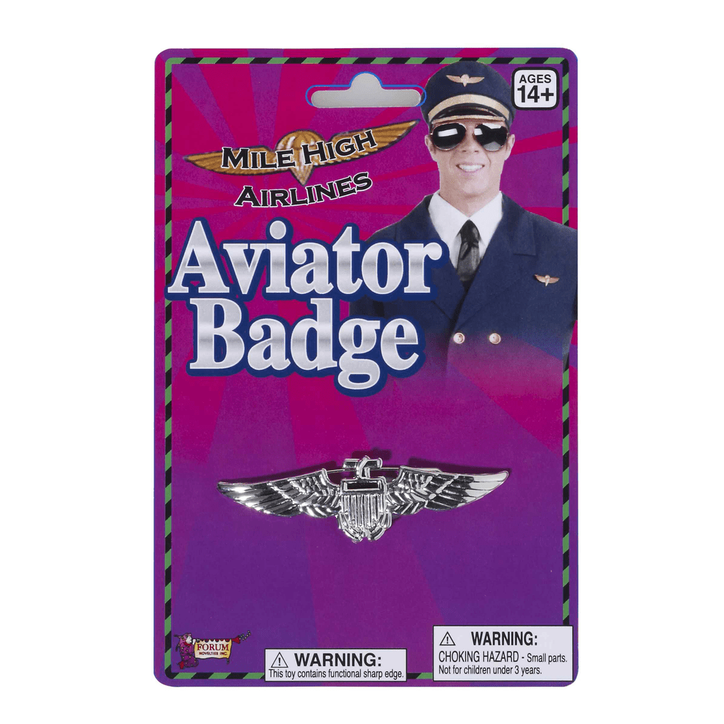 Silver Aviator Pin