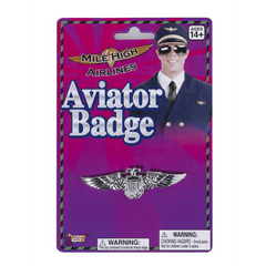 Silver Aviator Pin