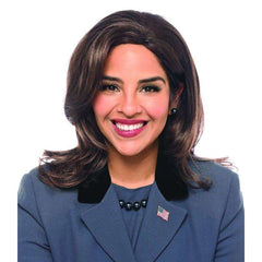 Veep Politican Brown Unisex Wig