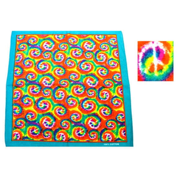 Tye Dye Swirl Bandanna