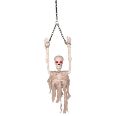 Funny Bones Half Skeleton Greeter Prop