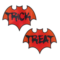 Blood Orange Halloween Trick or Treat Bat Nipple Pasties