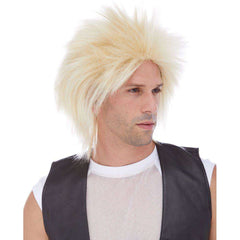 Short Rocker Spikey Wig