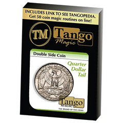 Double Side Quarter (Tails)(D0036) by Tango Magic - Trick