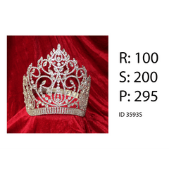 Rental- Marquise Rhinestone Crown