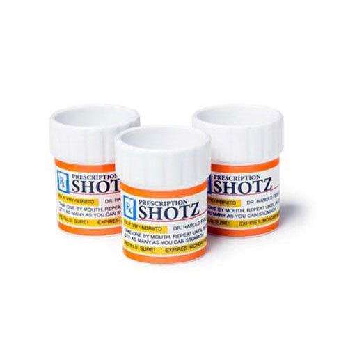 The Prescription Shot Glass Set (3 Pack)