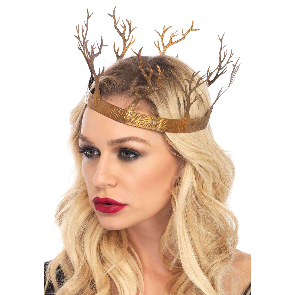 Metal Fantasy Forest Crown