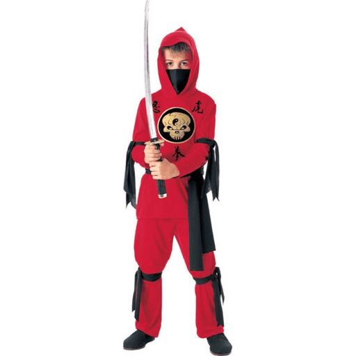 Red Ninja Child Costume