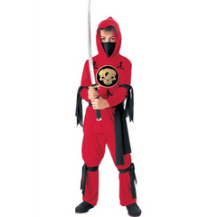 Red Ninja Child Costume