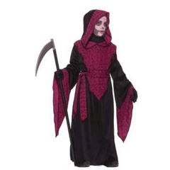 Black & Red Horror Robe Child Costume