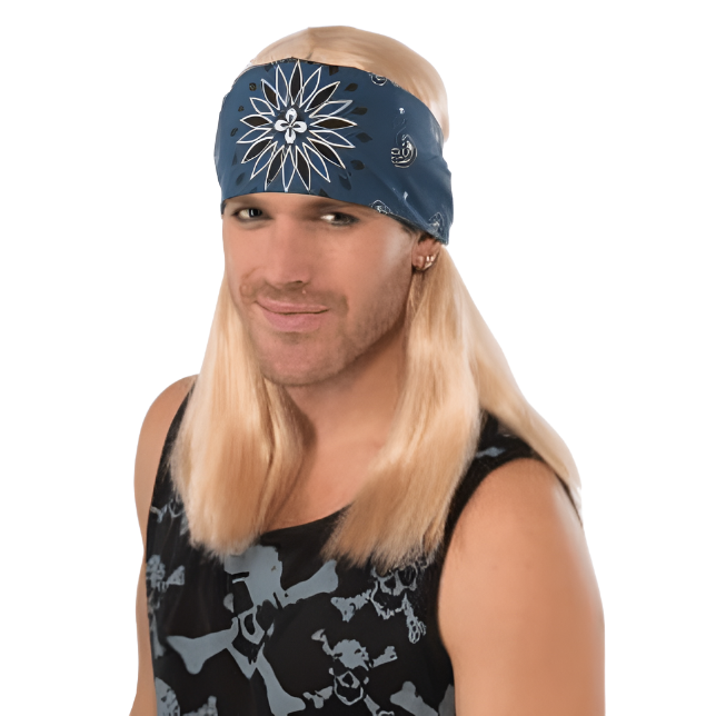 Rock Star Wig & Bandana