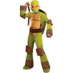 Teenage Mutant Ninja Turtles Deluxe Michaelangelo Child Costume