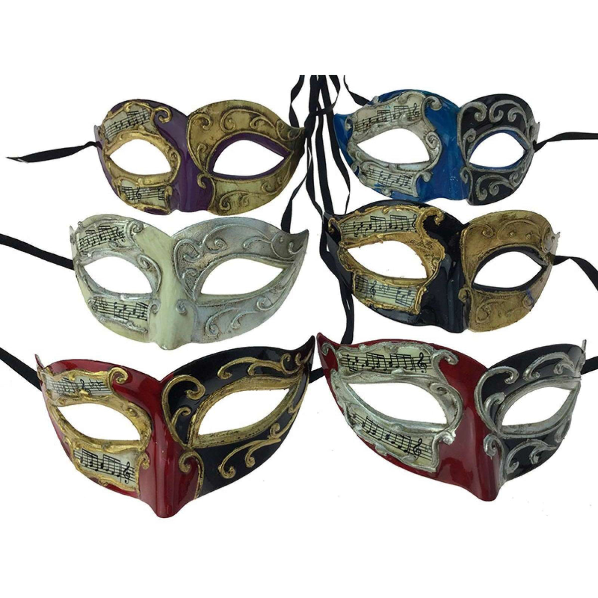 Sonata Venetian Sheet Music Mask