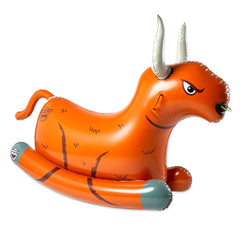 6' Giant Bull Rocker Pool Float