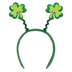 Light Glitter Shamrock Boppers